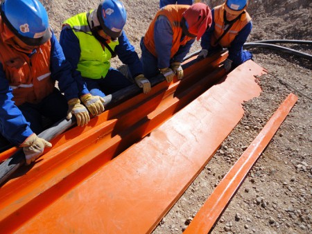 Pasacables para camines de alto Tonelaje